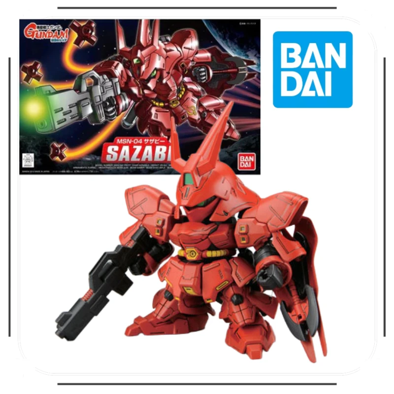 

In Stock BB Warrior 382 MSN-04 Shazabi Assembly Model Collect Holiday Gifts Mecha Figure Action Doll Trendy Toys Ornaments