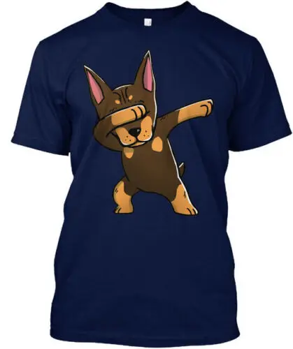 Red Doberman New T-Shirt Made in the USA Size S to 5XL