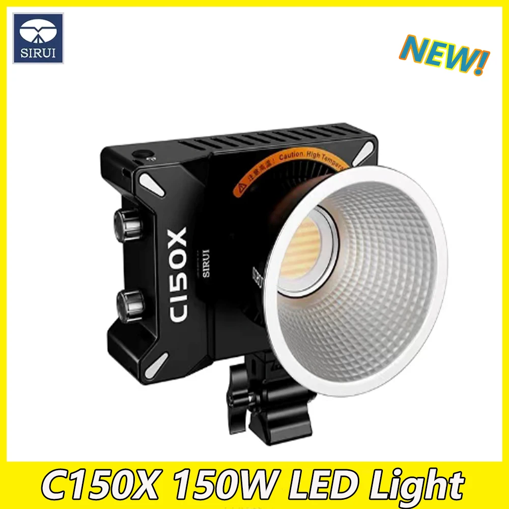 

SIRUI C150X 150W LED COB Video Light Portable Photography Camera Light Bi-Color 2800K-6500K Bluetooth App Control