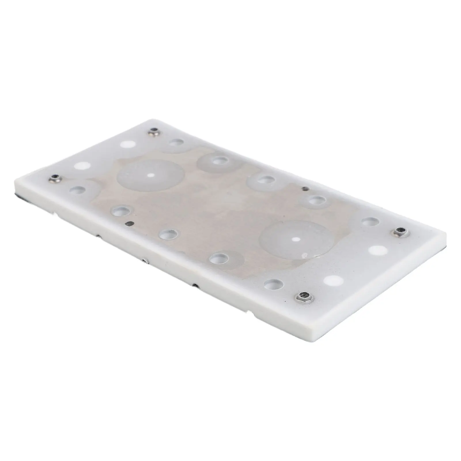 225*115mm High-strength MPE Plastic Grinding Disc Square Grinding Pad Grinding Disc Sanding Disc With 10 Suction Holes