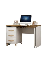 Multifunctional Desk Corner Study Desktop Mobile Desk Computer Desk Small Writing Table with Drawer