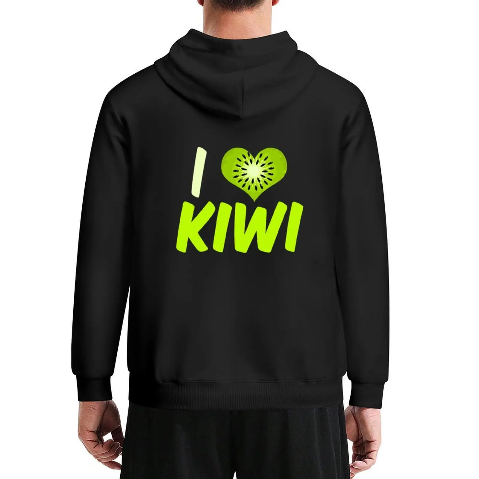 

I Love Kiwi Hoodie clothes for men korean clothes aesthetic clothing men's coat oversized hoodie