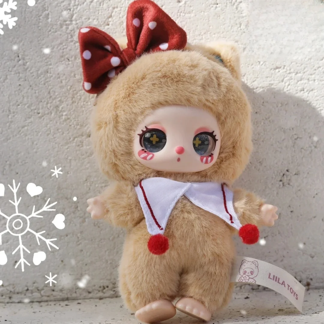 Neue echte Liila 3. Generation Vinyl-Serie Blind Box Tide Play Kawaii Puppe Liila'S Lucky Cat Bag Anhänger Spielzeug Mystery Box Geschenk