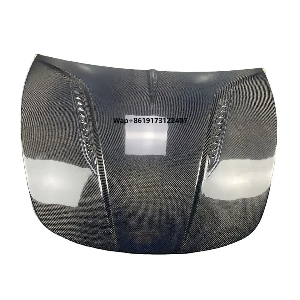 

High Quality Front Engine Hood Cover for 2021 Model 3 Carbon Fiber Bonnet