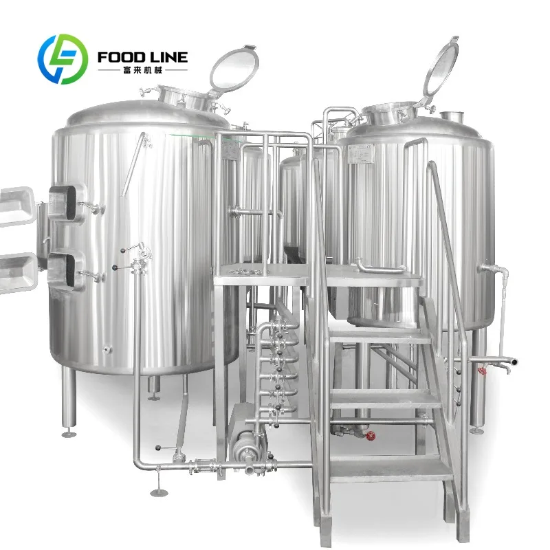 Customized size Industrial 500L equipment stainless steel automatic CIP cleaning system pilot mechanical pressure vessel