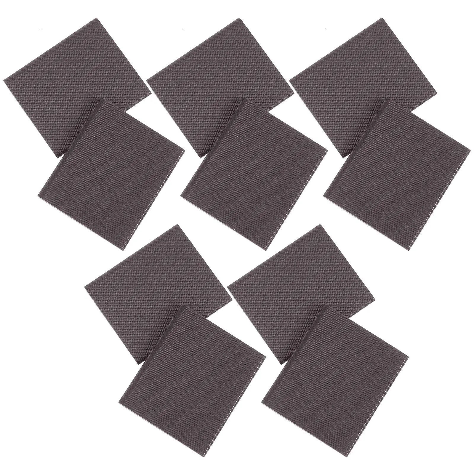 

10 Pcs Sealing Strip Windows Stripping Double Sided Tape Gap Door Strips for Frame Bottom