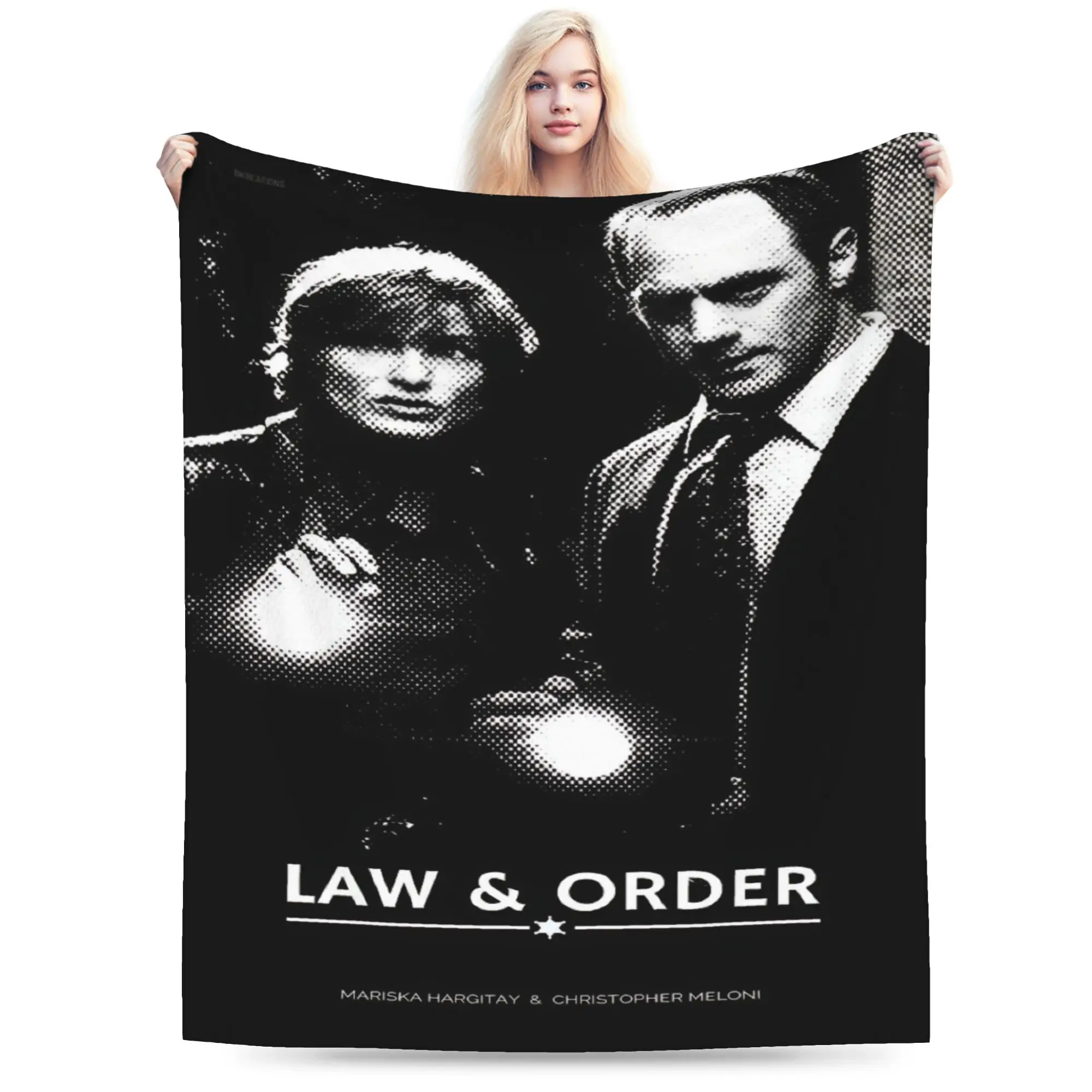 Warm Soft Blanket Child Picnic Law Order SVU Bedding Throws  Flannel Bedspread For Living Room Print Sofa Bed Cover