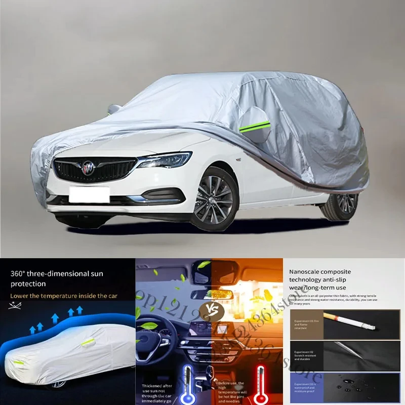 For Buick-GL6 Auto Anti snow Anti dust Anti-uv Anti peeling paint And Anti Rainwater 210t car cover Car cover protection