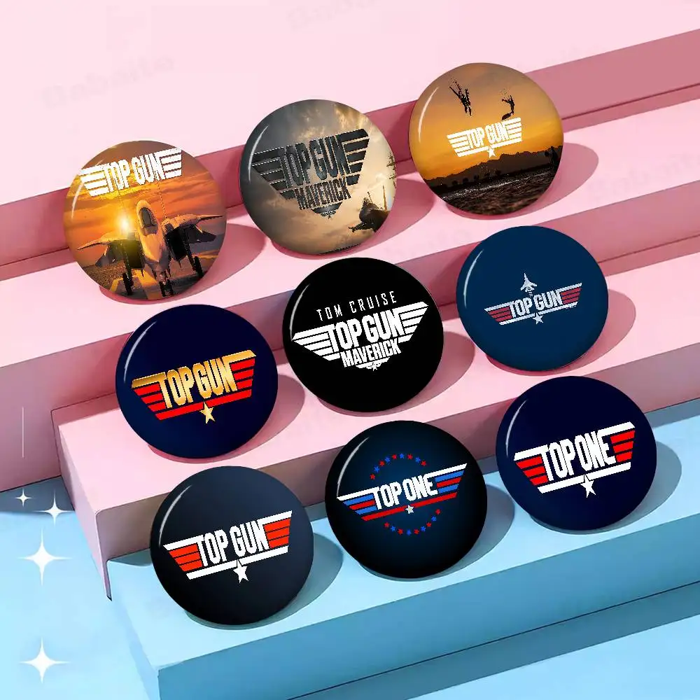 2022 Top Gun Maverick Modern Creative Tinplate Soft Button Pins Animal Icon Brooch Lapel Backpack Badge Accessories Pin