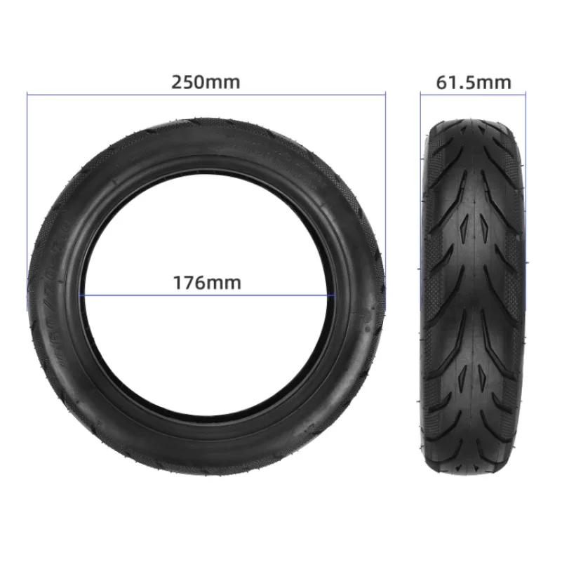 10 Inch Electric scooter tires 60/70-7.0 jelly stab-proof vacuum  60/70-6.5