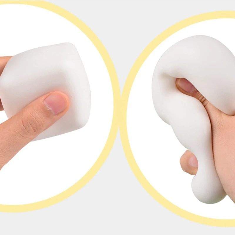 Tofu Stress Balls Autism Sensory Toys Stress & Anxiety Relief Toys Dough Ball Gifts For Adults Kids