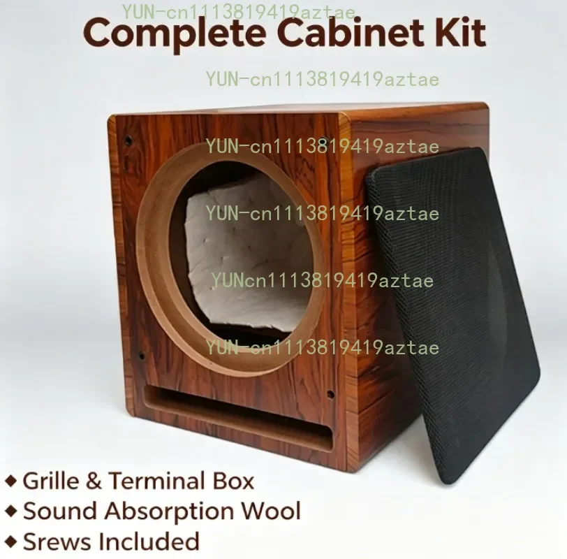 Wooden Subwoofer Empty Cabinet, Speaker Shell for 8/10/12/15 Inch Speaker Unit