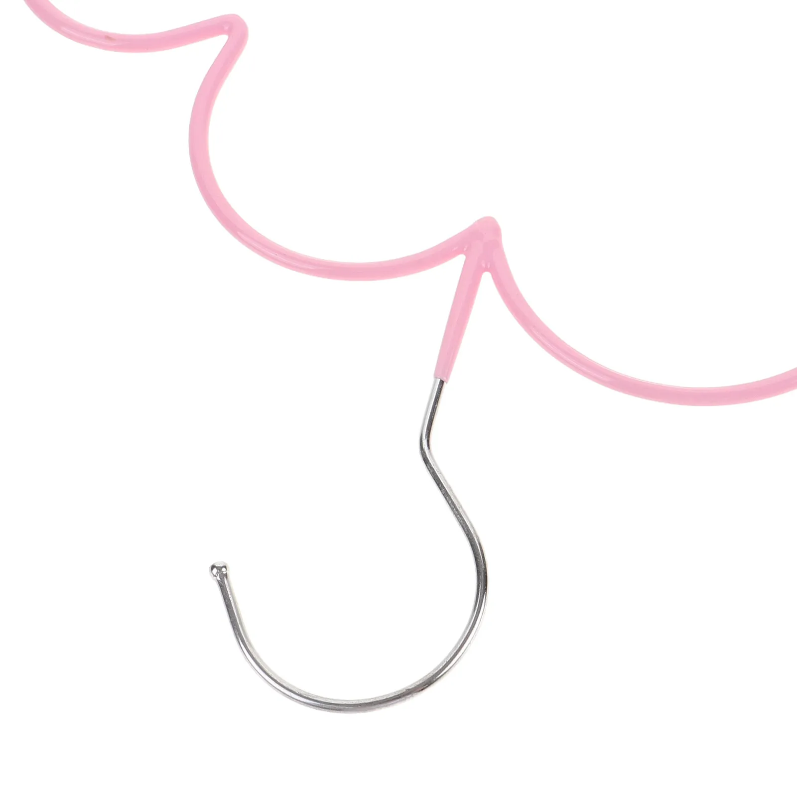 

10Pcs Heavy Duty Metal Hangers Non Slip Clothing Hangers Space Saving Closet Hanger for Jackets Sweaters Trousers