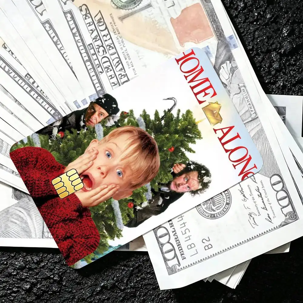 Home Alone  Credit Card HD Stickers Premium matte film effectively prevents fingerprints and daily abrasion.