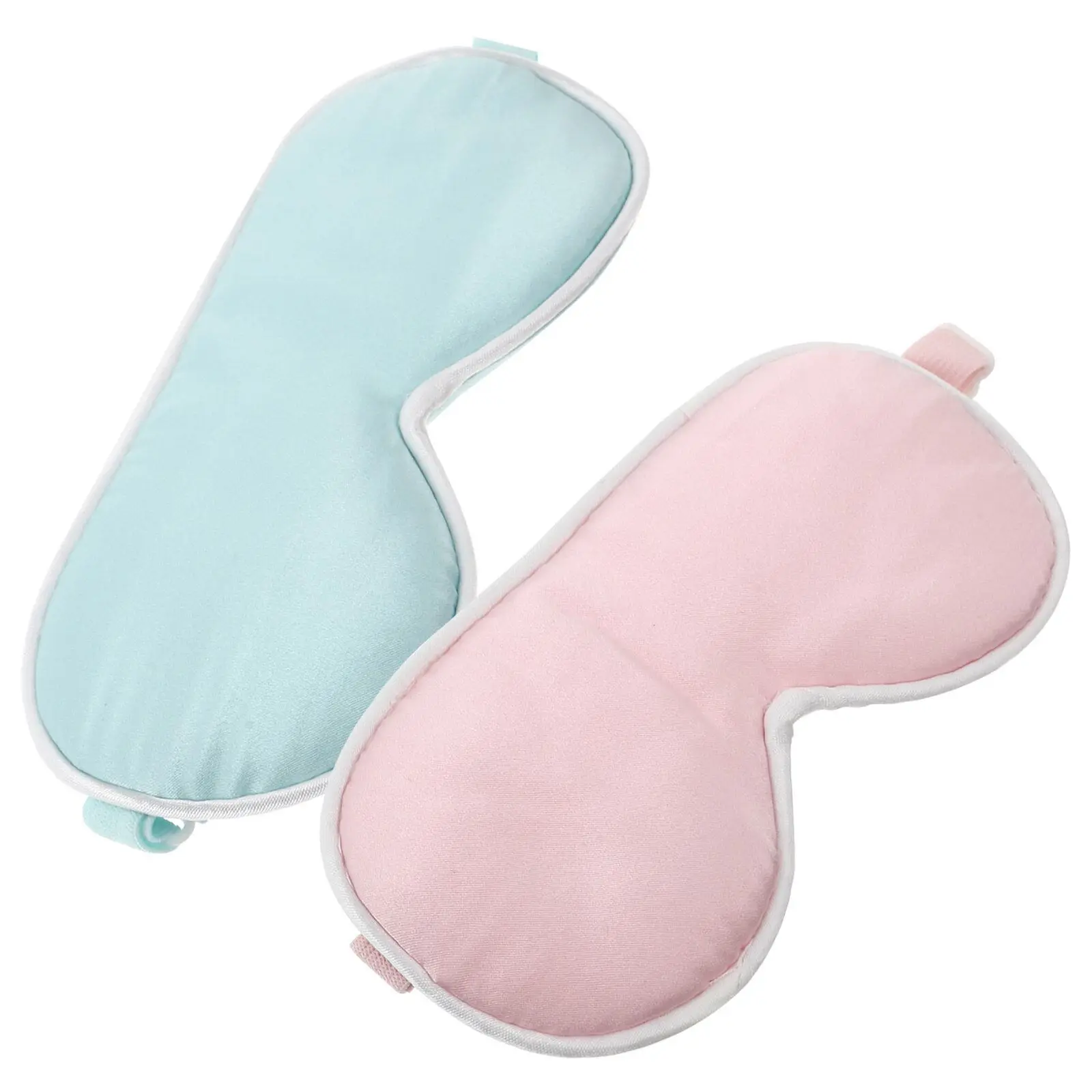 2 Pcs Lampshade Shading Eye Patch Mask Protection Children Cover Baby Toddler Satin Eyepatch