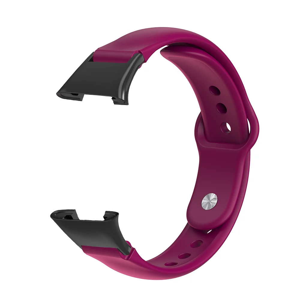 

Watch Strap For Xiaomi Band 7 Pro with Reverse buckle & Head Clasp Quick Release Sweatproof Silicone Smartwatch Band Men Women