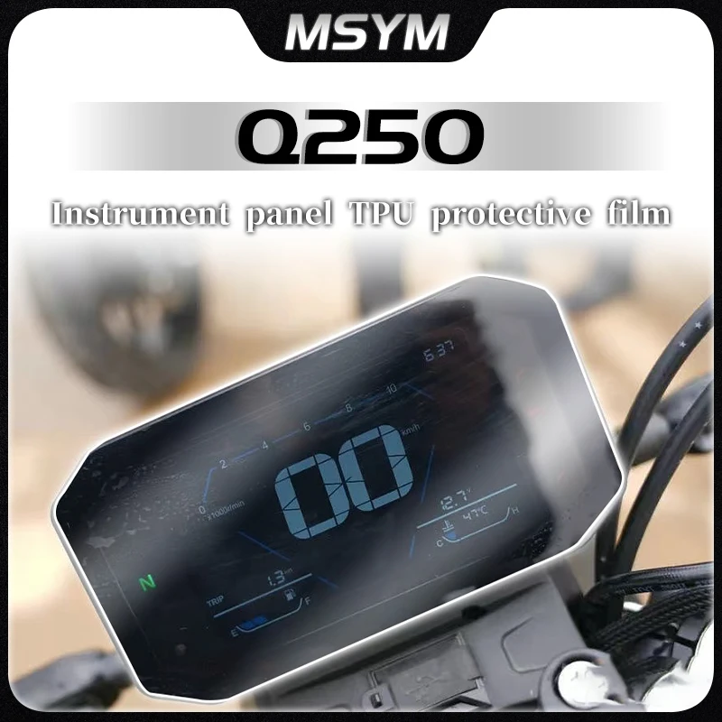 

For VOGE Q250 Q 250 q250 q 250 Accessories Scratch Cluster Screen Dashboard Motorcycle Protection Instrument Film Dashboard
