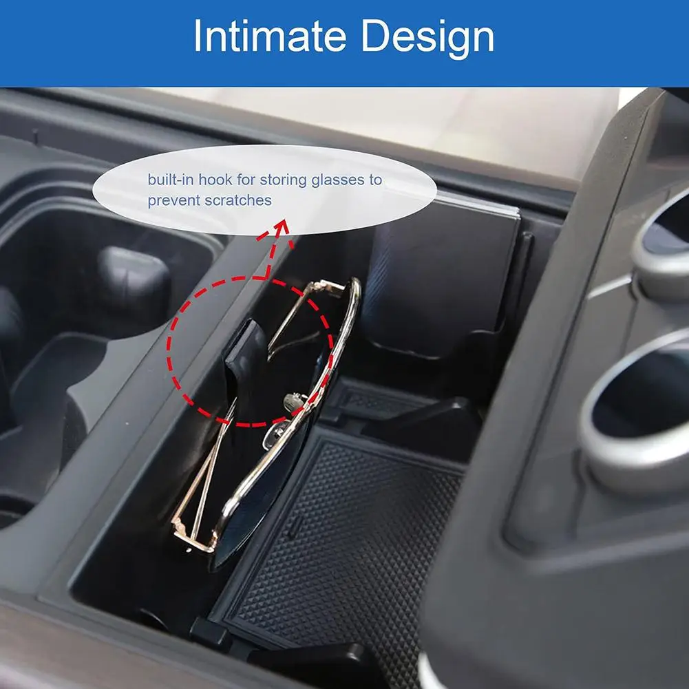 Center Console Storage Box Tray For Land Rover Defender 90 110 130 2020-2026 Armrest Organizer Bin Interior Accessories view 4
