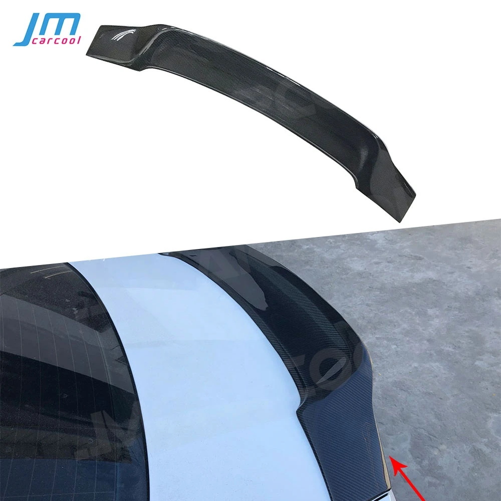 

Carbon Fiber Car Rear Trunk Spoiler Wings For Audi A4 S4 RS4 Sedan 4 Door 2013 - 2018 R Style Rear Boot Spoiler Accessories