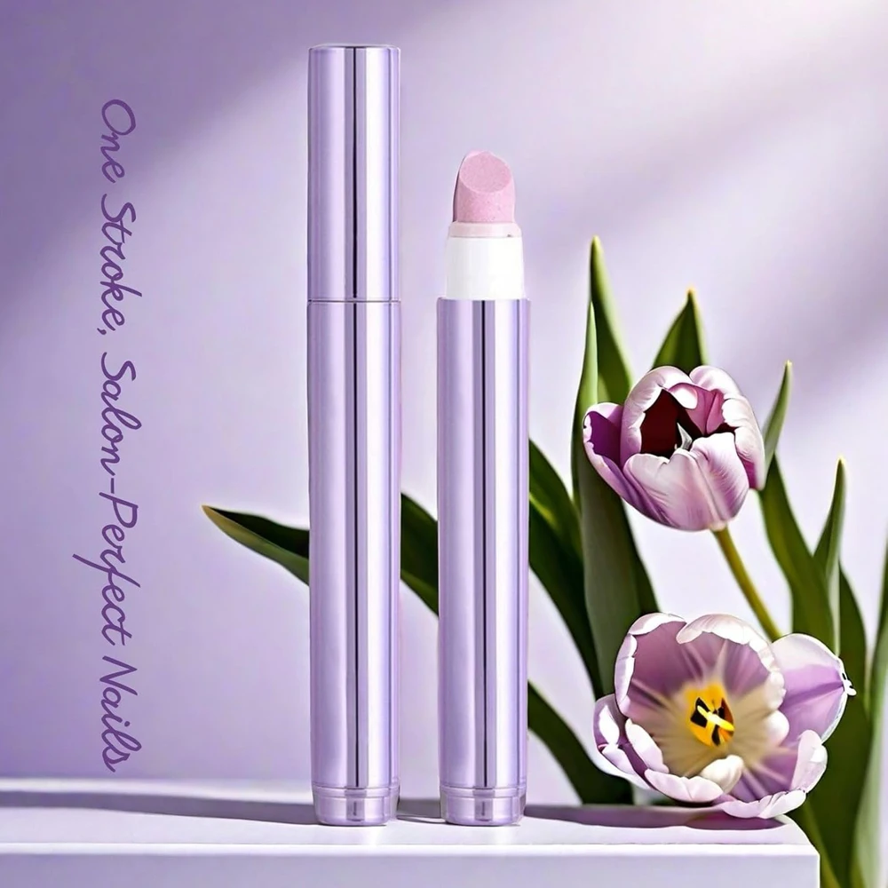 1 pz Idrata Hangnails Danni asciutti Unghie Nail Penna per rimuovere le cuticole 3 in 1 Essenza per unghie Penna per olio per cuticole Strumento per manicure per la cura delle unghie