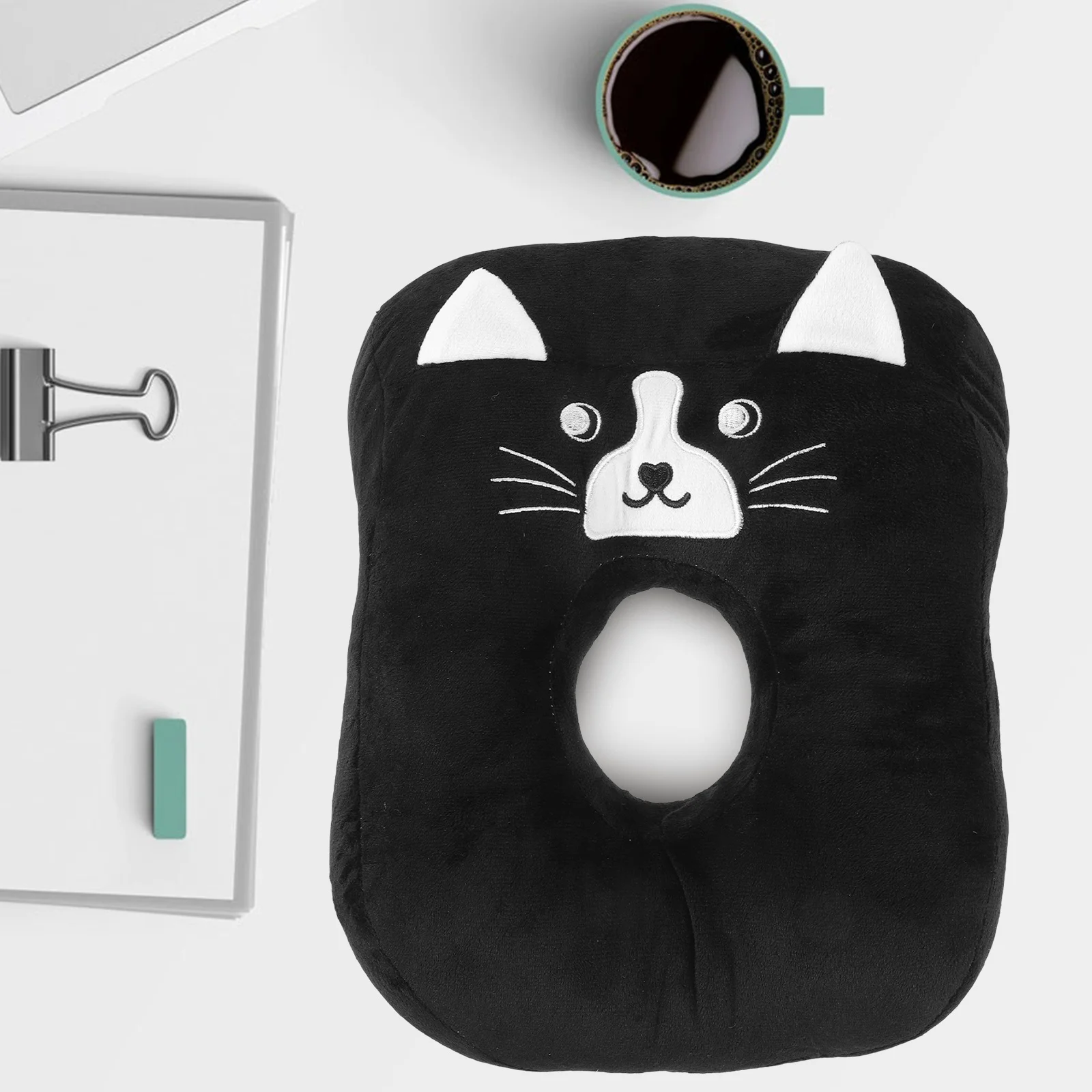 

Nap Pillow For Sleeping Ergonomic Office Desk Cushion Arm Hole Soft Support Face Down Pillow School Workers Cartoon