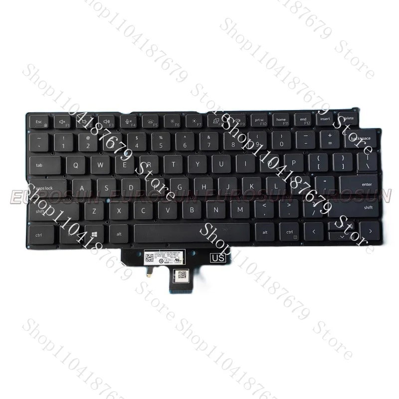 

95%New For Dell Latitude 9420 9430 9510 9520 P141G Keyboard Backlight US 00Y0GG
