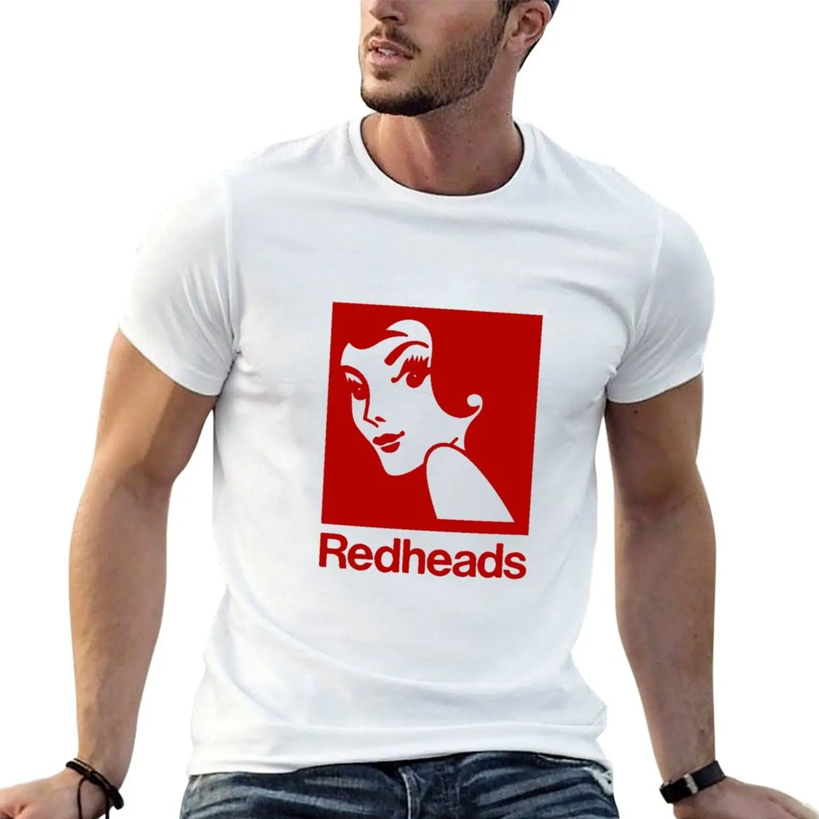redhead v2 T-Shirt Short sleeve tee tshirts personalised fitted t shirts for men
