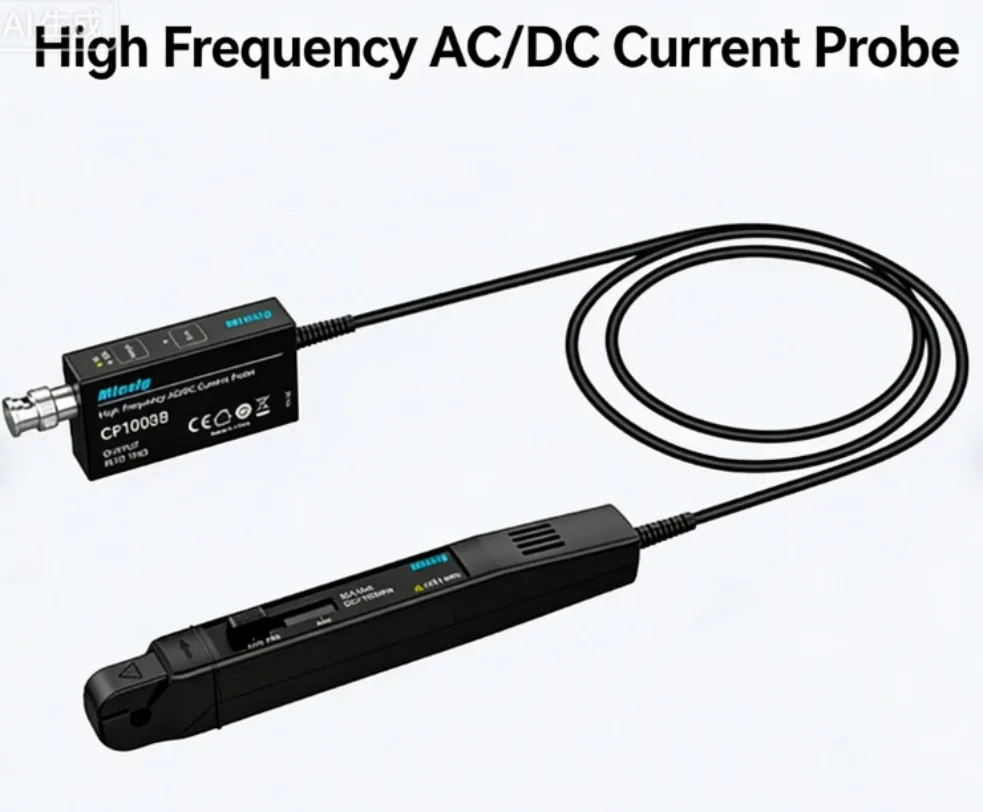 1pc Micsig CP1003B 100MHz 5A/30A Dual Range High Frequency AC/DC Current Probe with BNC Connector for Oscilloscope*SY