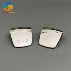 For Skoda Superb Automatic DSG Gear Shift Knob Cap Chrome Shiny Gear Shift Handball Trim Cover Car Interior Parts Accessories
