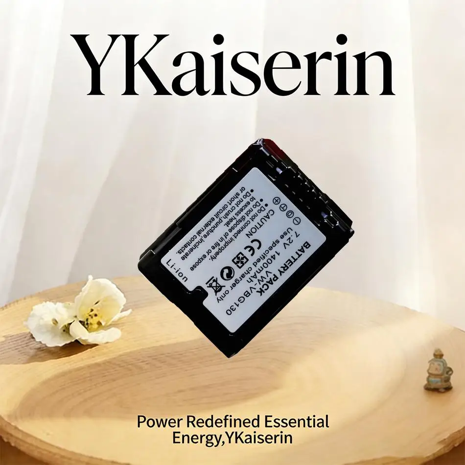 

Стабильный аккумулятор для камеры VW-VBG130 для Panasonic AG-HMC73MC AGHMC150 HMC153MC, экологичный, 1400 мАч