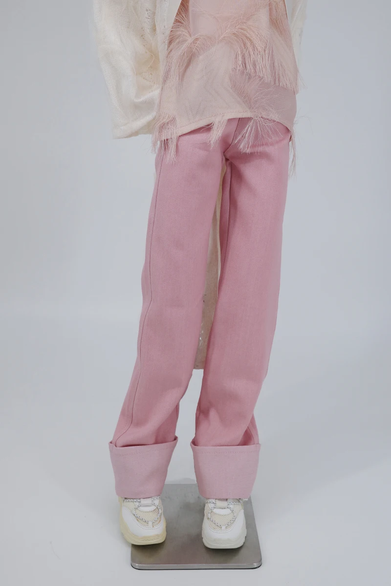 1/4 1/3 Skala BJD Kleidung Casual Umgedrehte Gerade Bein Hosen Für BJD/SD MSD SD13 POPO68 SSDF ID75 Onkel puppe Zubehör C2116