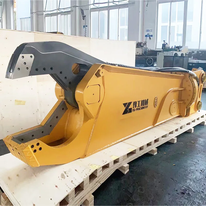 Multi-Functional Excavator Hydraulic Shear with Demolition Crusher & Alligator Scissor Head for Metal Processing