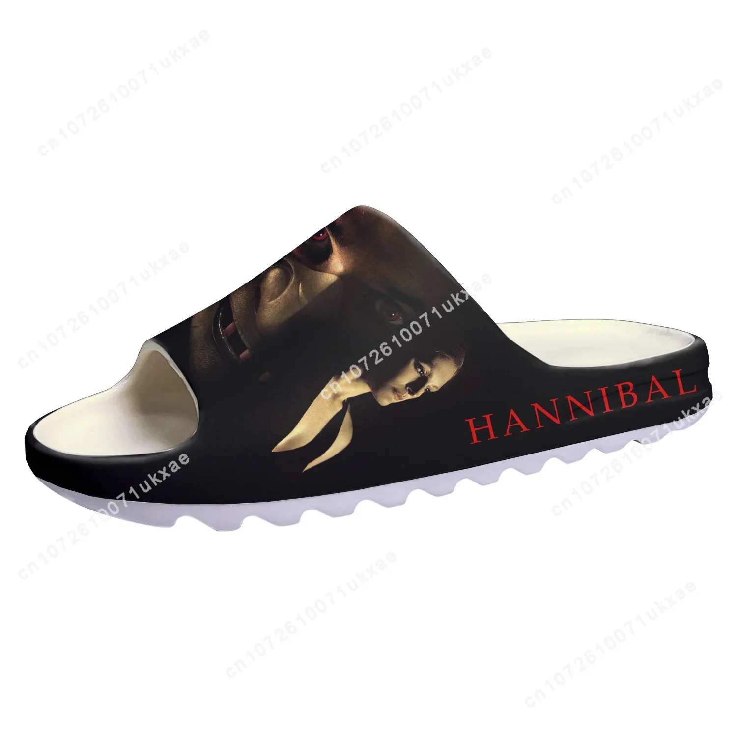 Hannibal Movie Soft Sole Sllipers Home Clogs Anthony Hopkins Step On Water Shoes Mens Womens Teenager Step in Customized Sandals