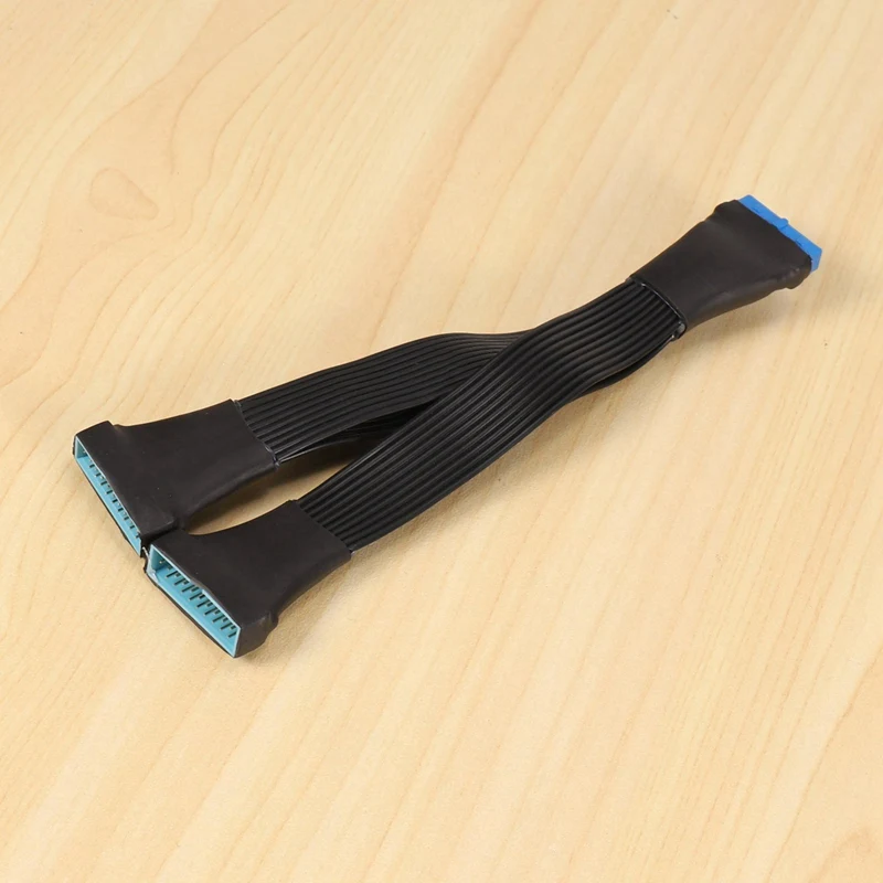 2X Motherboard Mainboard USB3.0 19Pin 20Pin 19-Pin 20-Pin 1 To 2 Power Expansion Cable 12CM