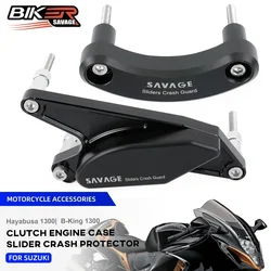 For Suzuki GSX1300R Hayabusa 2024 Engine Case Guard B-King1300 2021 Left Engine Crankcase Oil Pump Guard Cover Slider Protector