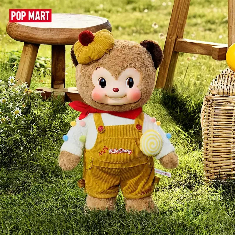 POP MART RiboDiary Forest Gathering Day Series Plush Doll Bag Blind Box Toys Kawaii Anime Action Figure Surprise Mystery Box Dol