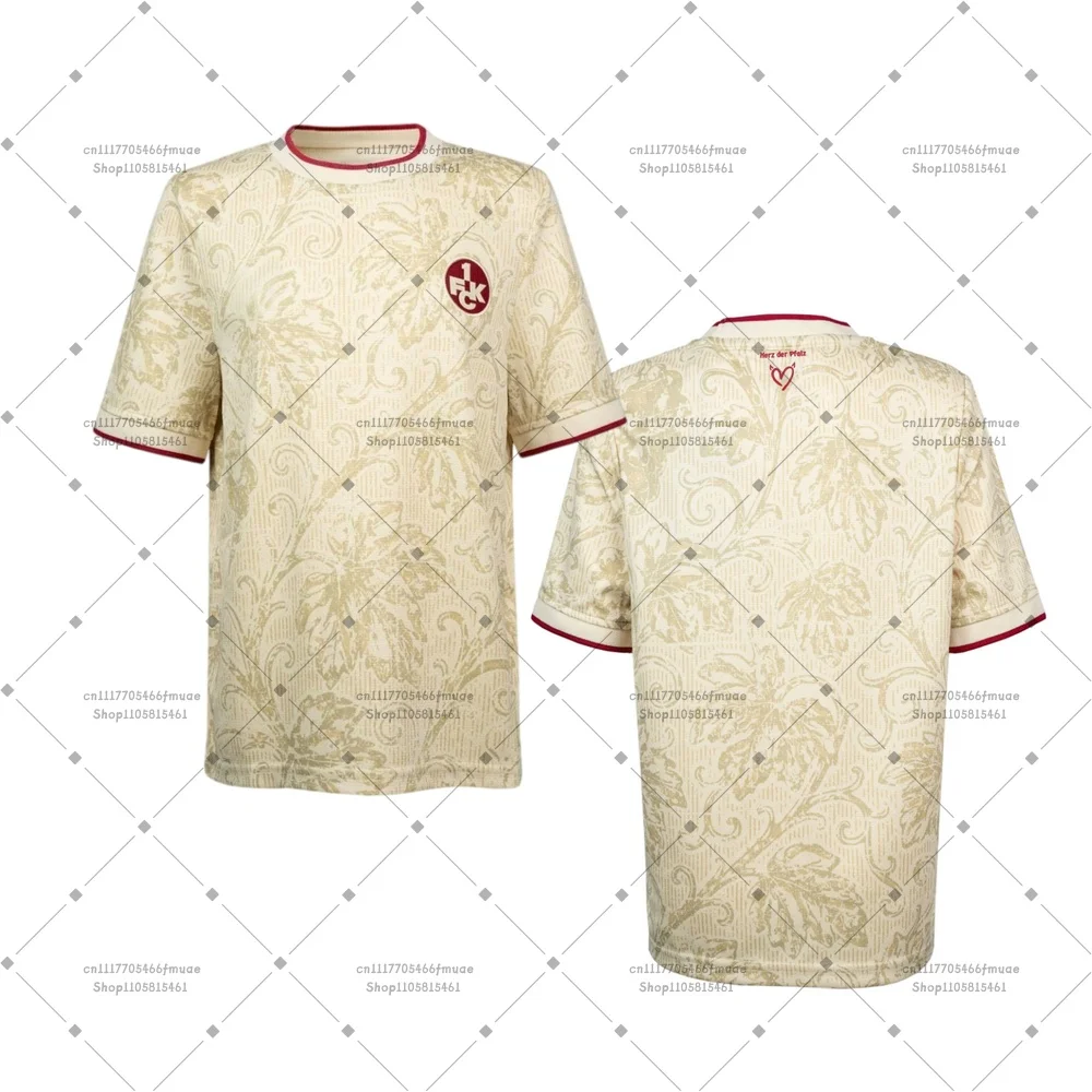 2026-27 Germany New Mens Top Adult Soccer T-shirt Kaiserslautern Sondertrikot Herz Der Pfalz Training Breathable Football Jersey