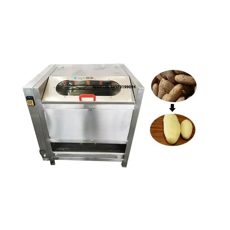 

Cassava and Potato Peeling Machine Fruit and Vegetable Washer for Processing Plants with Core Motor Component