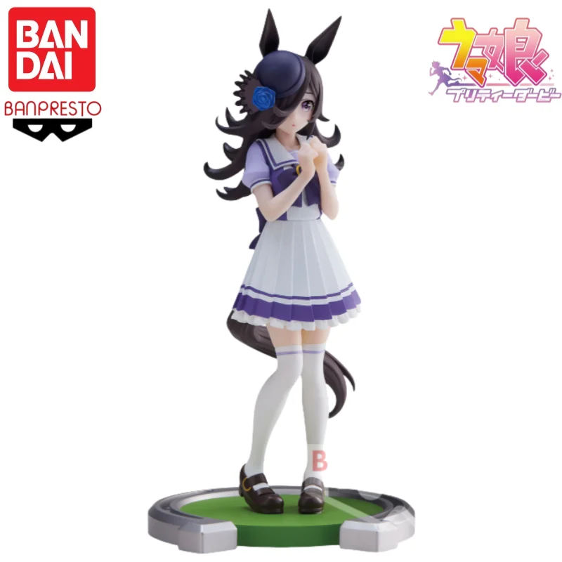 BANDAI  in stock Original BANPRESTO Uma Musume Pretty Derby Miiyu figurine character anime model toy gift