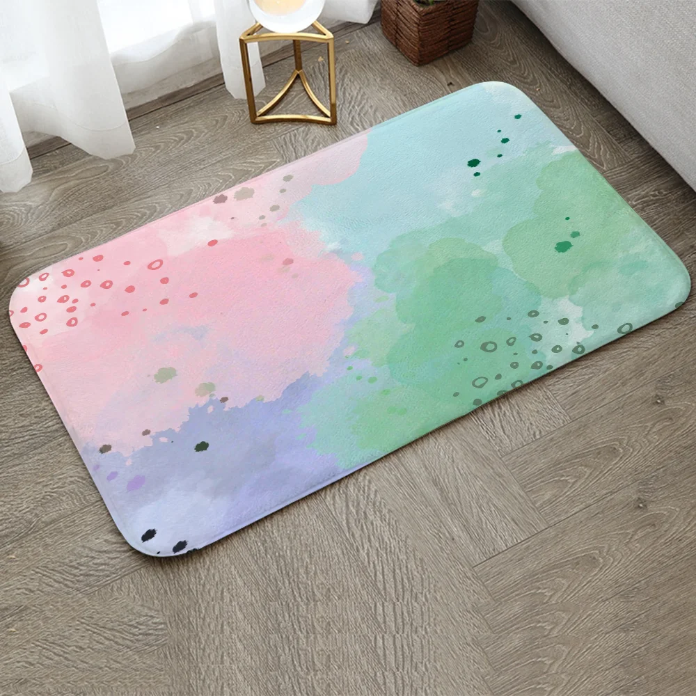 Cute Cloudscape Carpet for Kitchen Mat Floor Mat Room Outdoor Doormat Entrance Door House Bath Mats Home Decoration Accessories