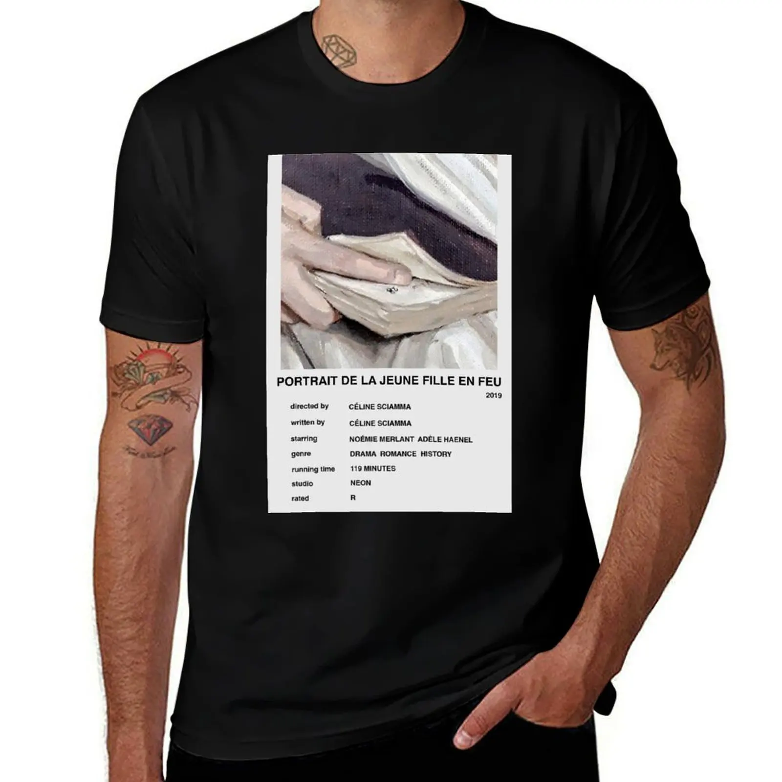 portrait T-Shirt Sun Block Outdoor T-Shirt