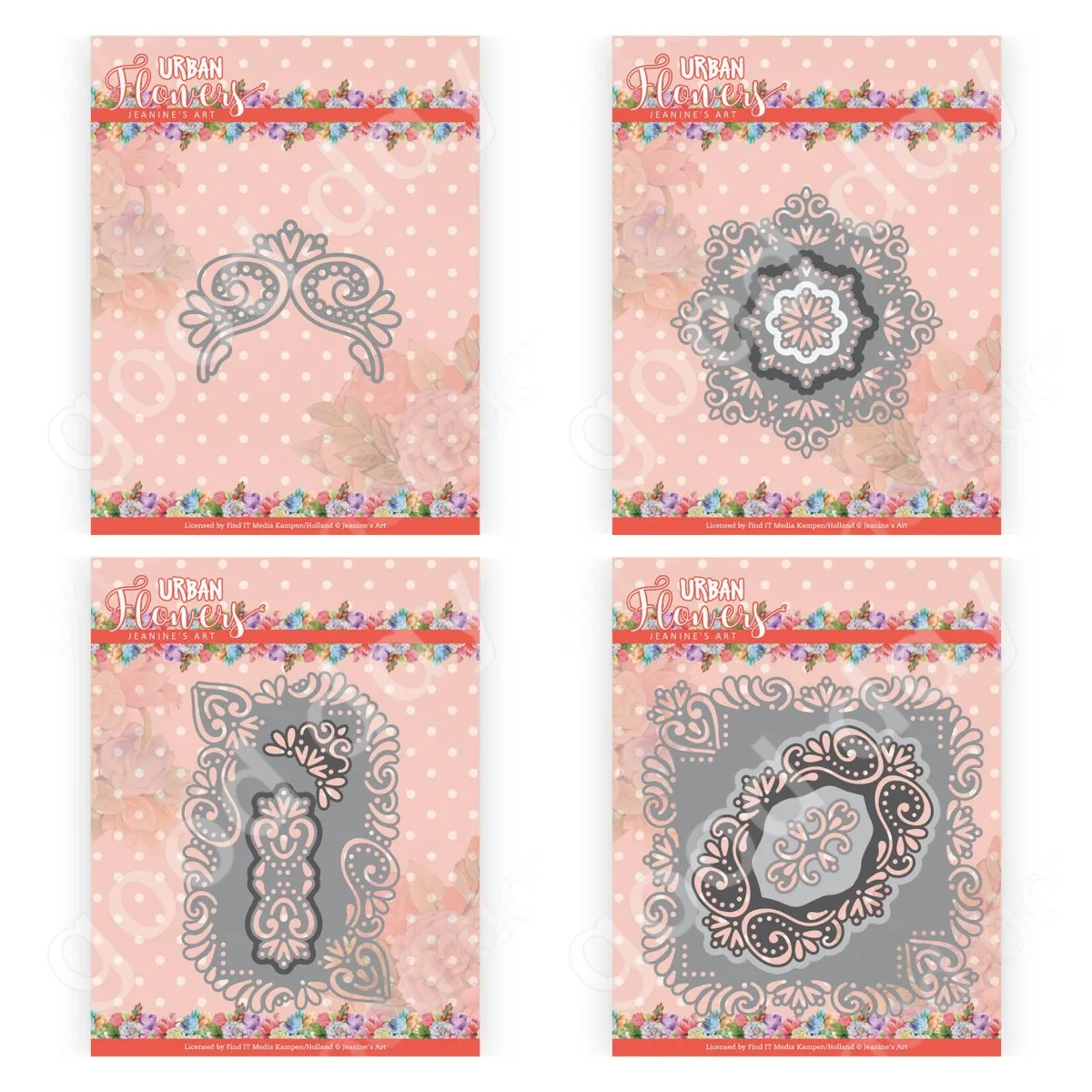 2022 Square Doily Flowers Metal Cutting Dies Scrapbook Diary Decoration Stencil Embossing Template Diy Greeting Card Handmade