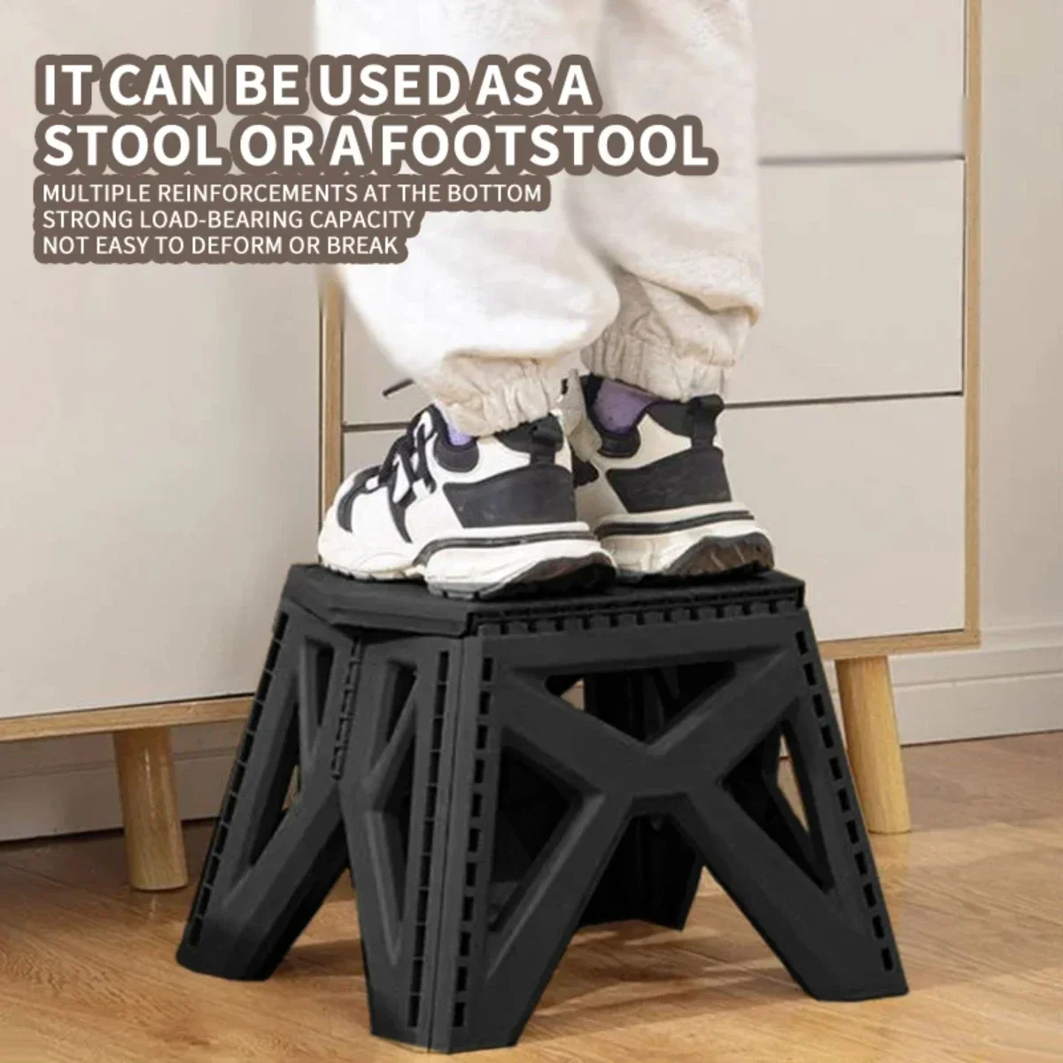 Folding Stool Camping Stool Portable Outdoor Fishing Camping Mazar Stall Children's Small Stools Household Plastic Small Stools image 5