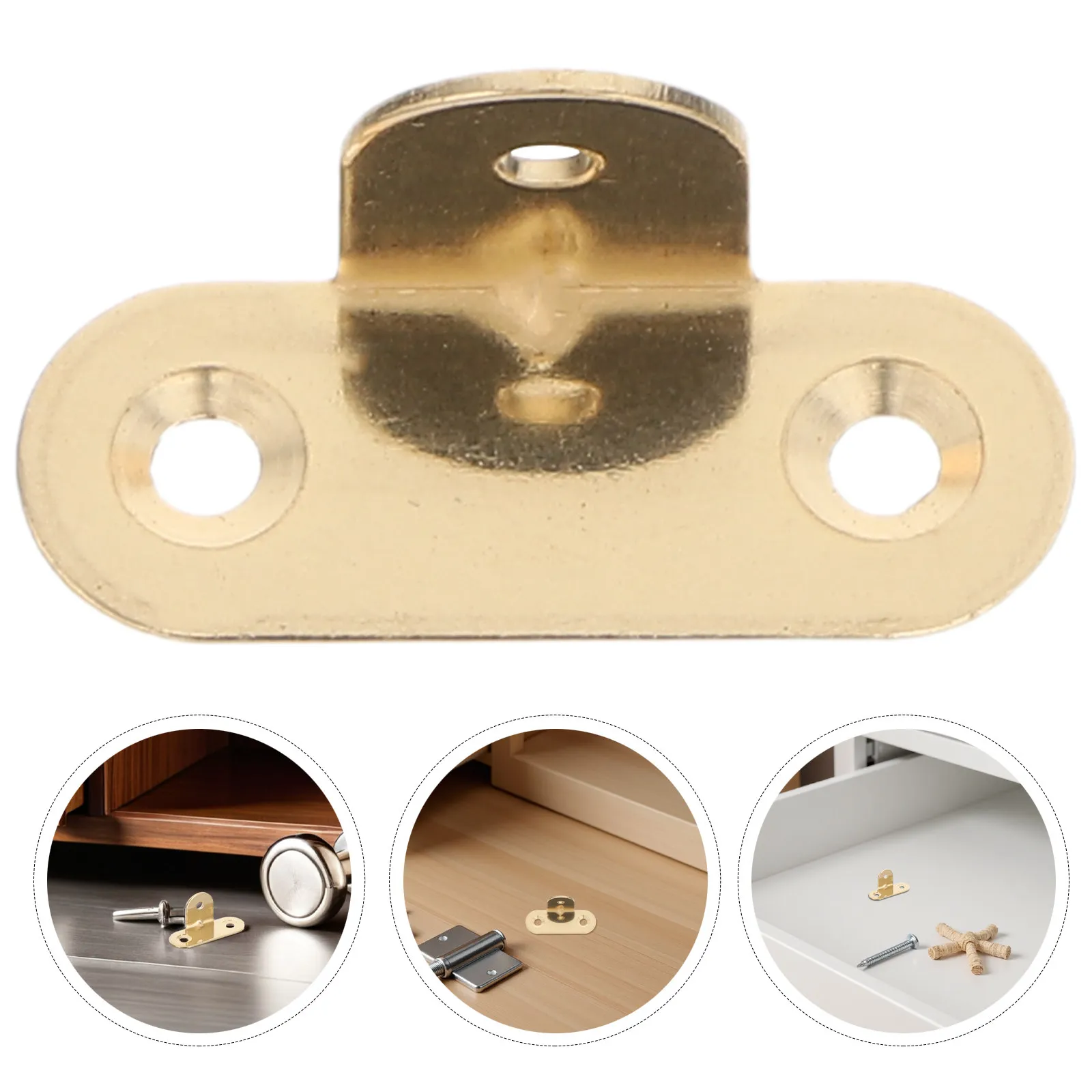 

10 шт. Усиленные угловые кронштейны T-образной формы, металлические крепежные уголки для мебели, для полок и шкафов