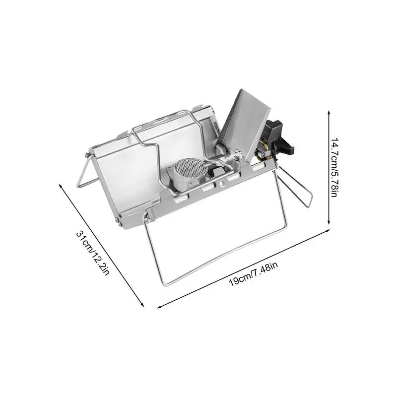 Portable Camp Stove Camping Burner Cassette Stoves Heavy Duty Camping Cooking Equipment Outdoor Camping Picnic Stove for Picnic