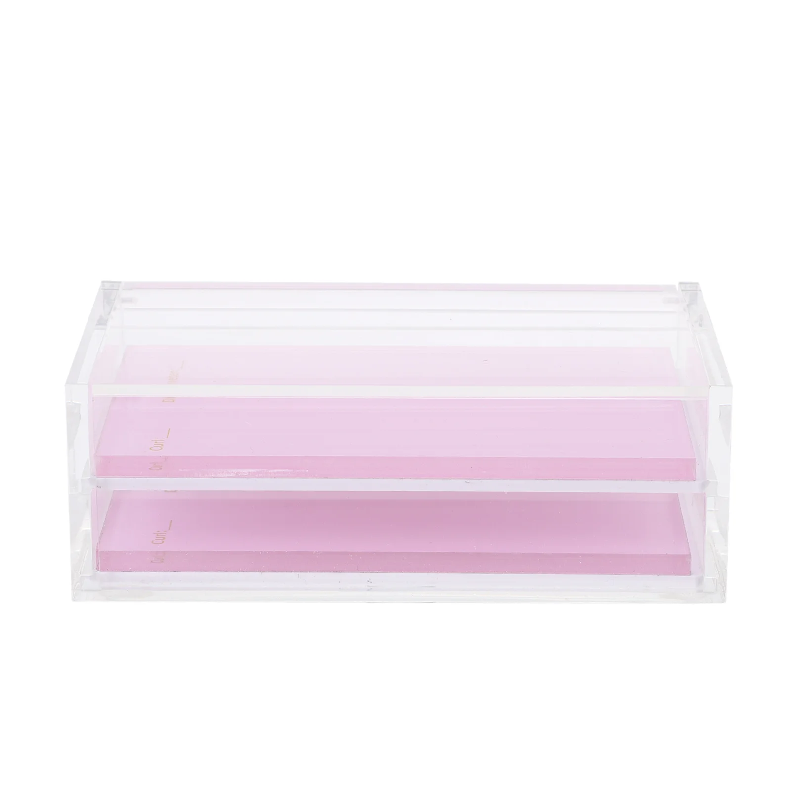 Boîte de rangement de cils, étui vide en acrylique pour faux-cils, organisateur Transparent, support d'emballage de Salon