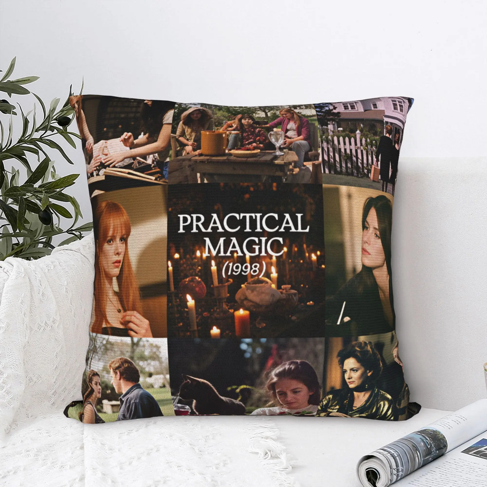 Practical-Magics Pillow Case  Novelty Pillow Cover Design Pillowcases For Sofa Home Decor