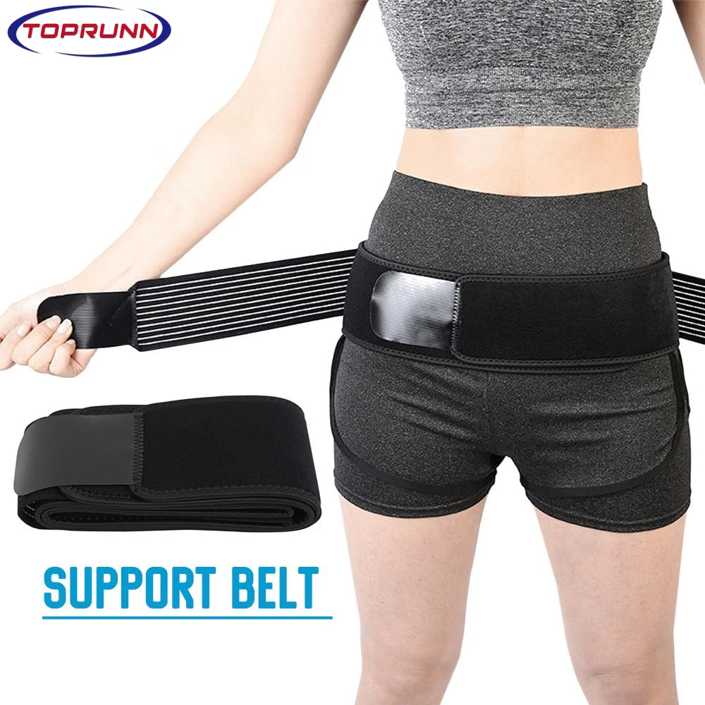 

Sacroiliac SI Joint Hip Belt-Waist,Lower Back Support Brace for Men&Women-Pelvic Support Belt-Sciatica Pelvis Lumbar PainRelief