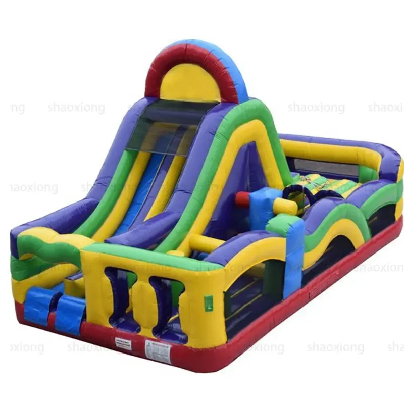 Inflatable Obstacle Course Inflatable Combo Bounce House Slide