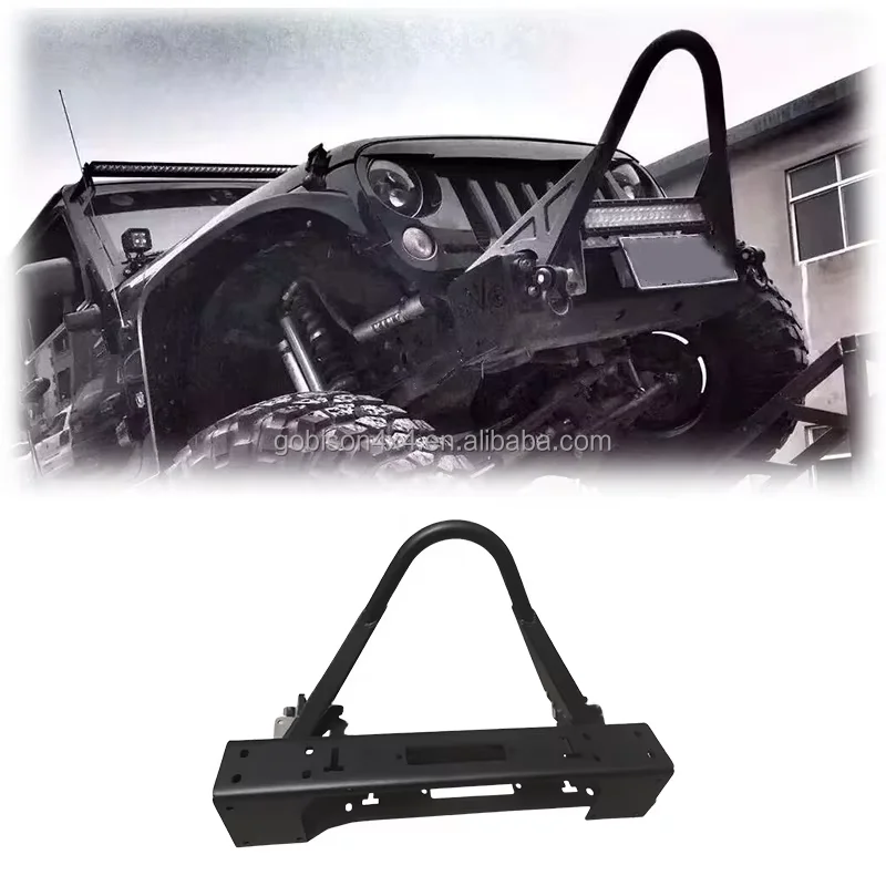 

Gobison High Quality EVO Front Bumper For Jeep Wrangler JK 2007-2017 Front Bumper